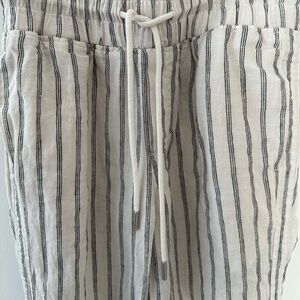 Quince 100% European Linen Wide Leg Pant